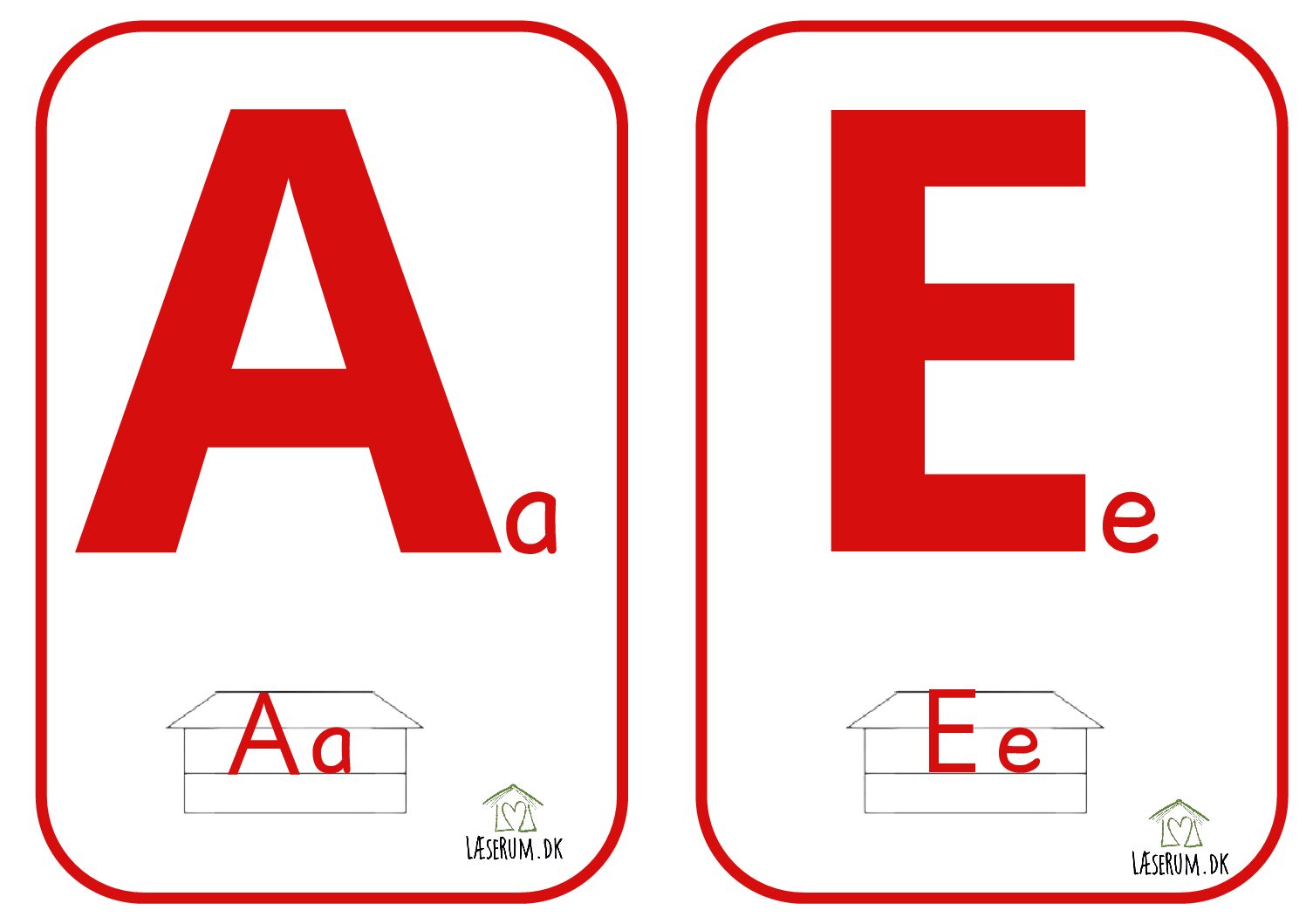 Alfabet til ophæng - Billede 2