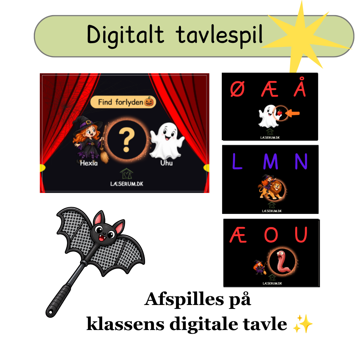 Halloween læsespil