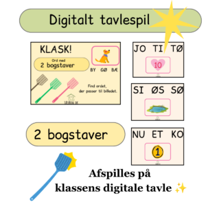 Klask – alfabetspil med forlyde til læsetræning