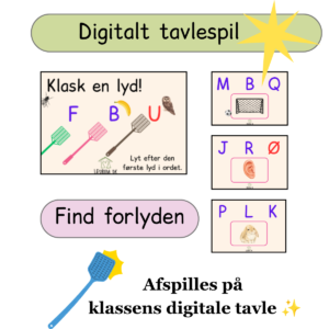Klask – alfabetspil til læsetræning