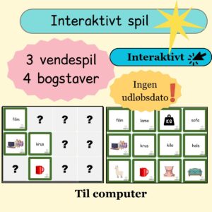 Digitalt vendespil lydret